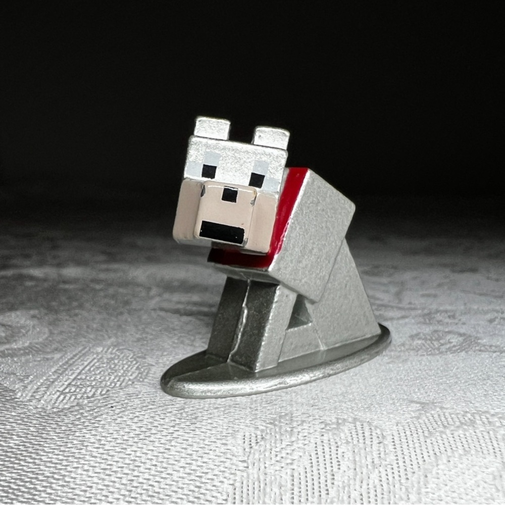 Minecraft Wolf Nano Metalfigs Jada Toys Figurine Game Piece Cake Topper